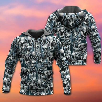 Skull It's Hot in Here - Hoodie - Owl Ohh - Owl Ohh