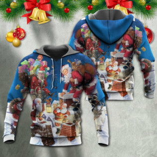 Christmas Santa The Way I Come - Hoodie - Owl Ohh - Owl Ohh