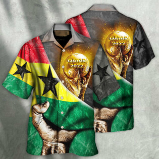 World Cup Qatar 2022 Ghana Will Be The Champion - Hawaiian Shirt - Owl Ohh - Owl Ohh