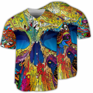 Skull Summer Style - Baseball Jersey - Owl Ohh - Owl Ohh