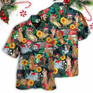 Christmas Dog Santa Merry Xmas - Hawaiian Shirt - Owl Ohh - Owl Ohh