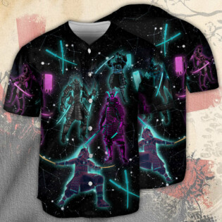 Samurai Wake From Death And Return To Life - Baseball Jersey - Owl Ohh