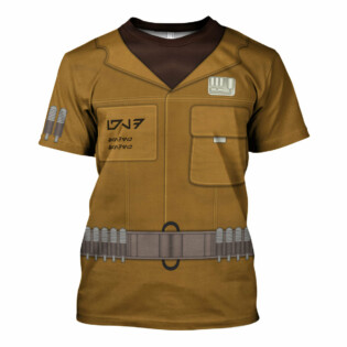 Star Wars Rose Tico Costume - Unisex 3D T-shirt