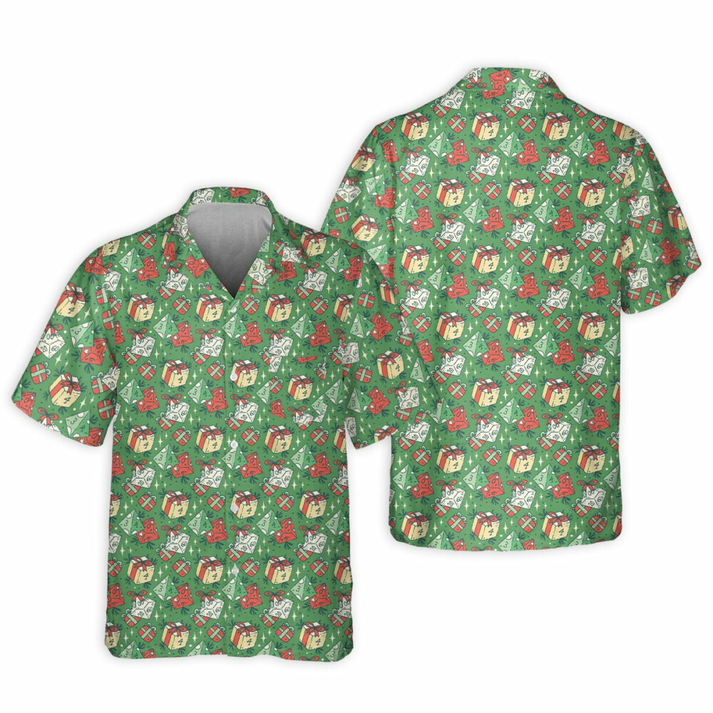 DnD Dice Gift Pattern Small - Hawaiian Shirt - Owl Ohh - Owl Ohh