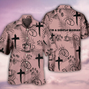 Coffee Jesus Dog Coffee Health - Hawaiian Shirt - Owl Ohh - Owl Ohh