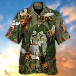 Bee Alert Beekeeper Vintage Style - Hawaiian Shirt - Owl Ohh - Owl Ohh