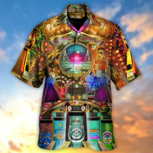 Skee Ball Ball Games Playland Arcade - Hawaiian Shirt - Owl Ohh - Owl Ohh