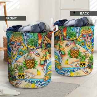Skull Pineapple Fruit Amazing - Laundry Basket - Owl Ohh - Owl Ohh