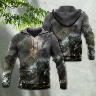 Monster Apocalypse Coming For Us - Hoodie - Owl Ohh - Owl Ohh