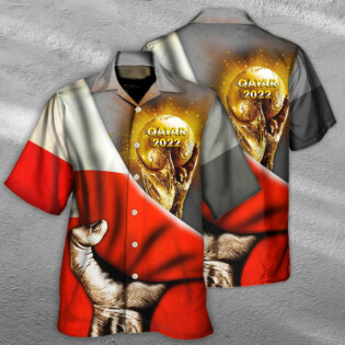World Cup Qatar 2022 Poland Will Be The Champion - Hawaiian Shirt - Owl Ohh - Owl Ohh