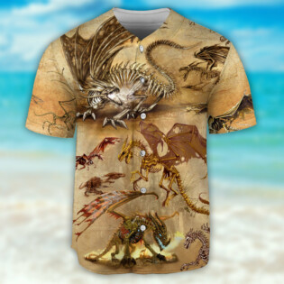 Dragon Skull Love Life - Baseball Jersey - Owl Ohh - Owl Ohh