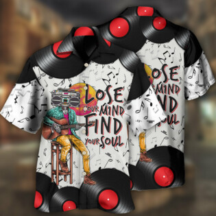 Music Stereo Lose My Mind Find Your Soul - Hawaiian Shirt - Owl Ohh - Owl Ohh