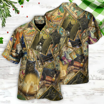 Cat Magic Cute Style - Hawaiian Shirt - Owl Ohh - Owl Ohh