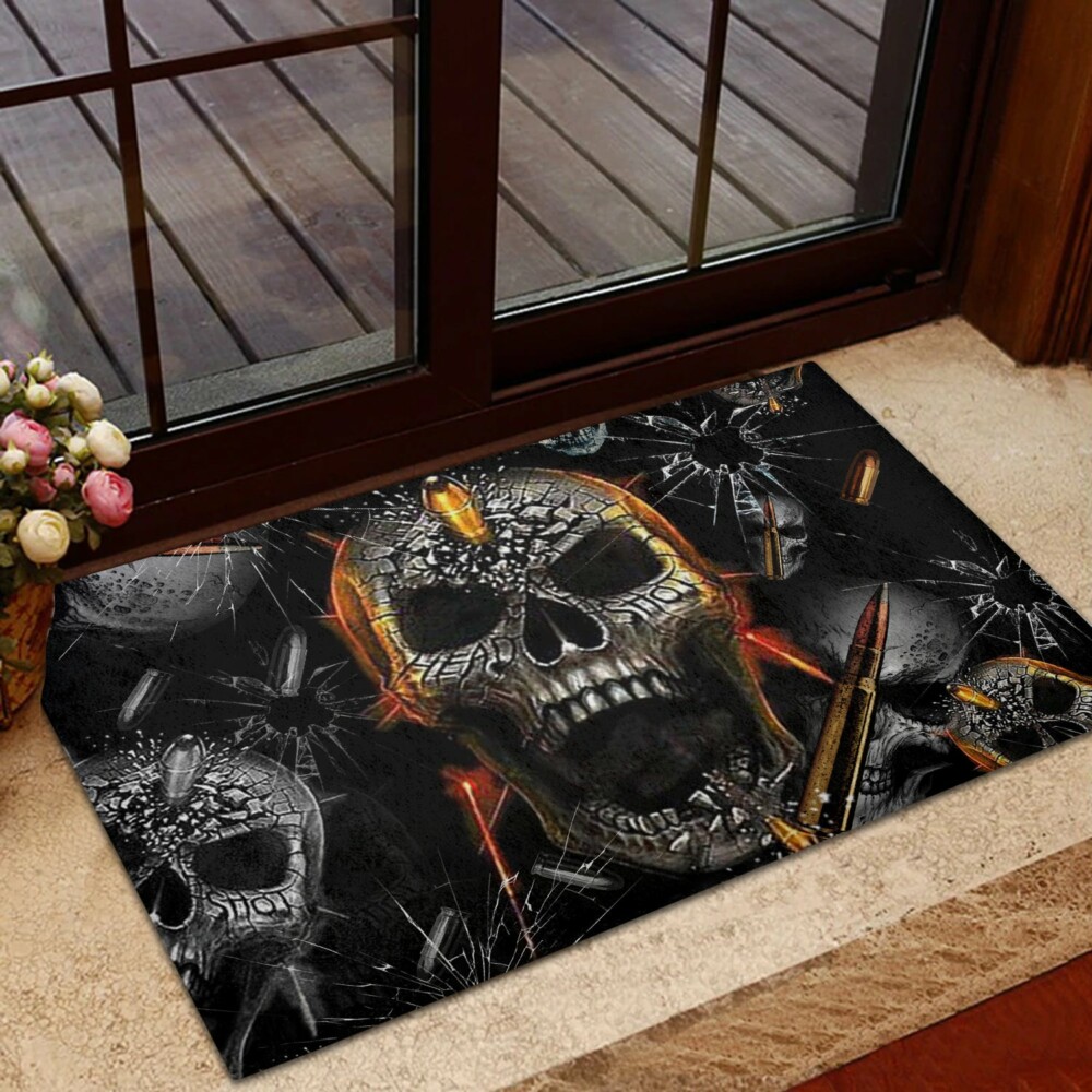 Skull Oh My Skull Cool - Doormat - Owl Ohh - Owl Ohh