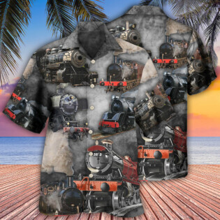 Train Going To A Mysterious Land - Hawaiian Shirt - Owl Ohh - Owl Ohh