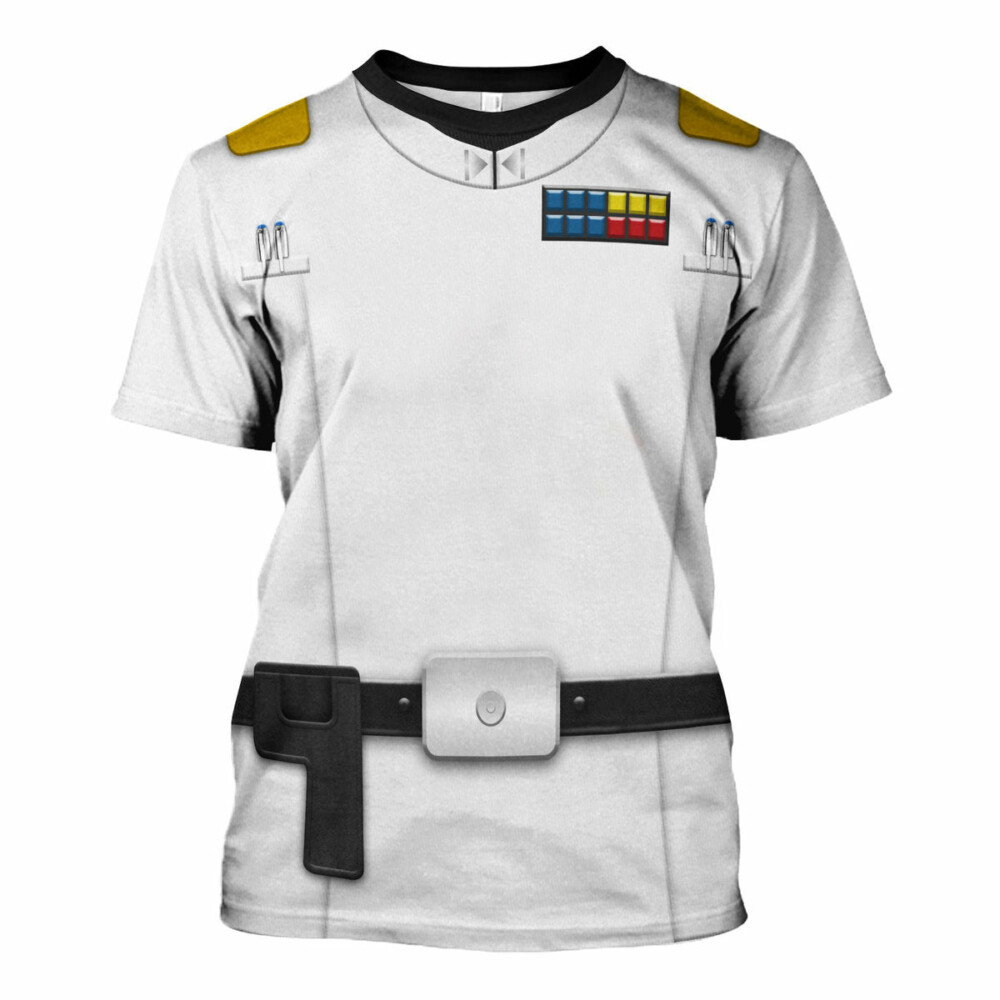 Star Wars Grand Admiral Thrawn Costume - Unisex 3D T-shirt
