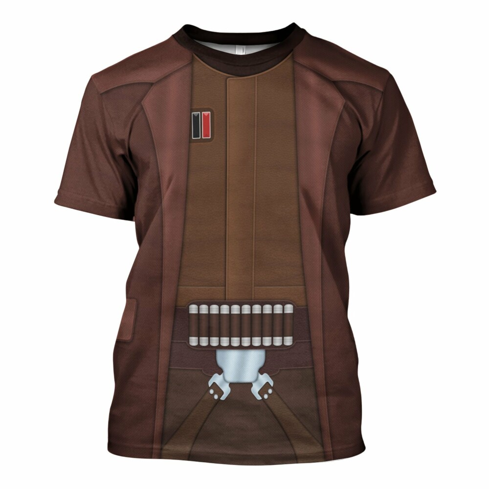 Star Wars Cad Bane's Bounty Hunter Costume - Unisex 3D T-shirt