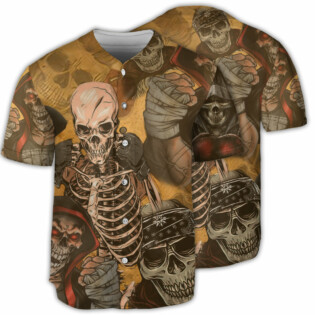 Skull Amazing Boxer - Baseball Jersey - Owl Ohh - Owl Ohh