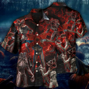 Demogorgon Death Invasion Style - Hawaiian Shirt - Owl Ohh - Owl Ohh