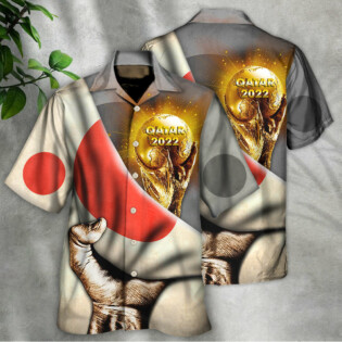 World Cup Qatar 2022 Japan Will Be The Champion - Hawaiian Shirt - Owl Ohh - Owl Ohh