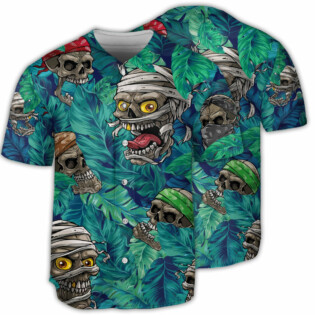 Skull Hide And Seek - Baseball Jersey - Owl Ohh - Owl Ohh
