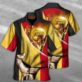 World Cup Qatar 2022 Belgium Will Be The Champion Flag Vintage - Hawaiian Shirt - Owl Ohh - Owl Ohh