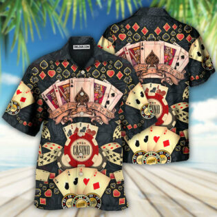 Poker Born To Lose Live To Win - Hawaiian Shirt - Owl Ohh - Owl Ohh