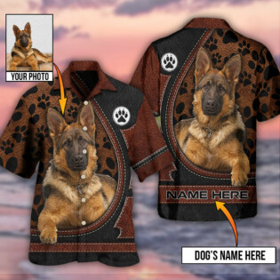 German Shepherd Dog Various Style Custom Photo Personalized - Hawaiian Shirt - Owl Ohh - Owl Ohh
