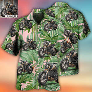 Motorcycle My Sweet Lover Custom Photo - Hawaiian Shirt - Owl Ohh - Owl Ohh
