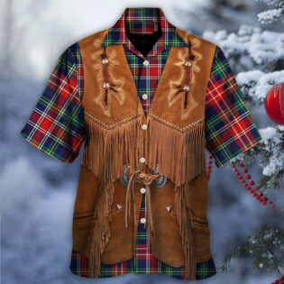 Christmas Santa Cool String Sleeveless Leather - Hawaiian Shirt - Owl Ohh - Owl Ohh