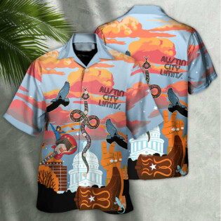 Music Event Austin City Limits Music Festival My City Festival - Hawaiian Shirt - Owl Ohh for men and women, kids - Owl Ohh