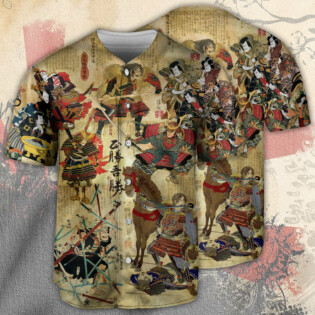 Samurai Perceive That Which Cannot Be Seen With The Eye - Baseball Jersey - Owl Ohh