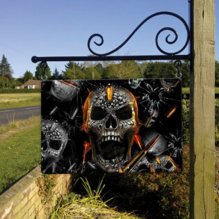 Skull Oh My Skull Cool - Metal Sign - Owl Ohh - Owl Ohh