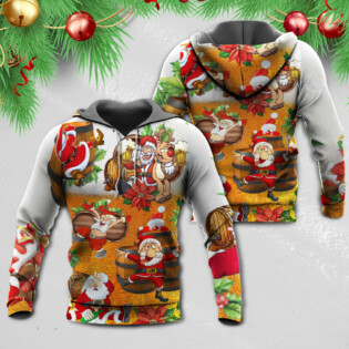 Christmas Dear Santa Heres Your Beer - Hoodie - Owl Ohh - Owl Ohh