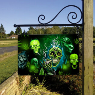 Skull So High Amazing Style - Metal Sign - Owl Ohh - Owl Ohh