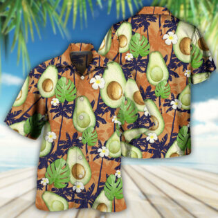 Avocado Tropical Flowers Vibe - Hawaiian Shirt - Owl Ohh - Owl Ohh