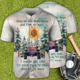 Jeep Hippie Free My Soul - Baseball Jersey - Owl Ohh - Owl Ohh