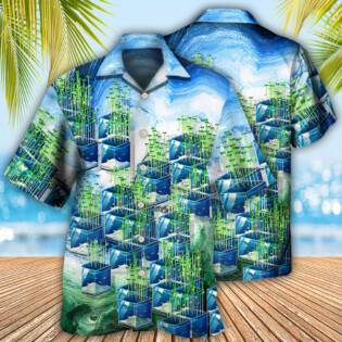 Farm Aquaponics - The Future Farm - Hawaiian Shirt - Owl Ohh - Owl Ohh