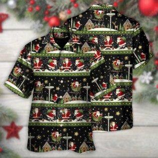 Christmas Santa Claus Big Night - Hawaiian Shirt - Owl Ohh - Owl Ohh