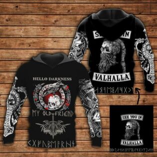 Viking my old friend - Hoodie HOOD04FNN041021 SWEA04NGA041021