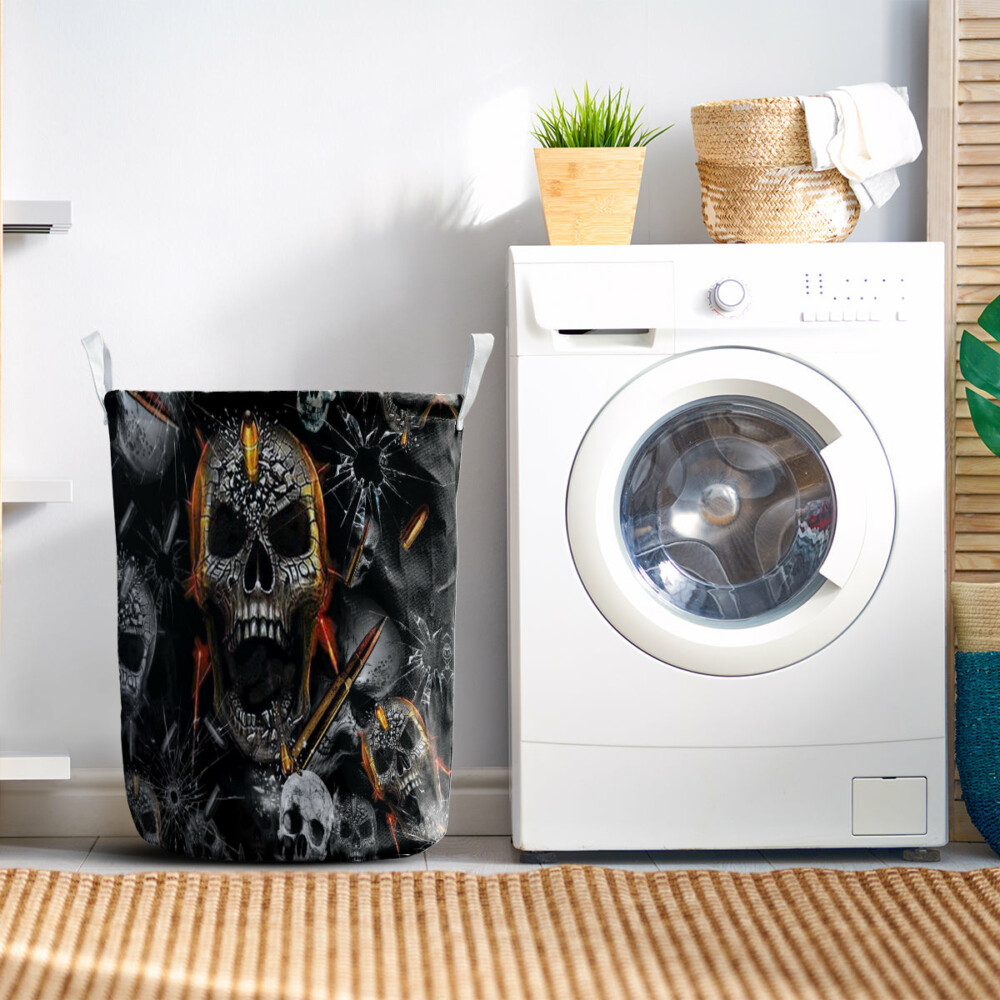 Skull Oh My Skull Cool - Laundry Basket - Owl Ohh - Owl Ohh