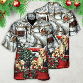 Christmas Dog Come Home In Truck - Hawaiian Shirt - Owl Ohh - Owl Ohh