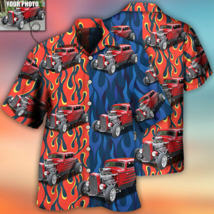 Hot Rod Various Style Custom Photo - Hawaiian Shirt - Owl Ohh - Owl Ohh