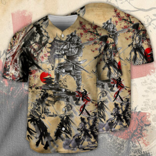 Samurai The Way Of The Samurai Is Found In Death - Baseball Jersey - Owl Ohh