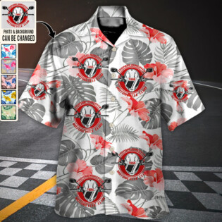 Motorcycle Club You Want Tropical Style Custom Photo - Hawaiian Shirt - Personalized Photo Gifts for men and women, kids - Owl Ohh