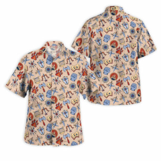 DnD Class Medieval icon - Hawaiian Shirt - Owl Ohh - Owl Ohh