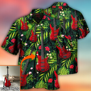 Guitar Various Style Tropical Custom Photo - Hawaiian Shirt - Owl Ohh - Owl Ohh