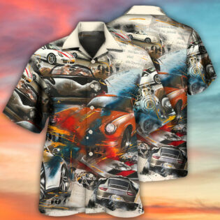 Car Racing Leading The Race - Hawaiian Shirt - Owl Ohh - Owl Ohh