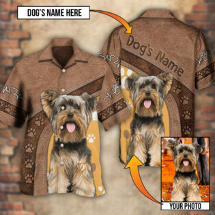 Dog Paw Various Style Custom Photo Personalized - Hawaiian Shirt - Owl Ohh - Owl Ohh