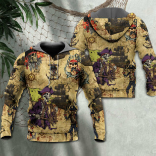 Skull Pirate So Scary - Hoodie - Owl Ohh - Owl Ohh